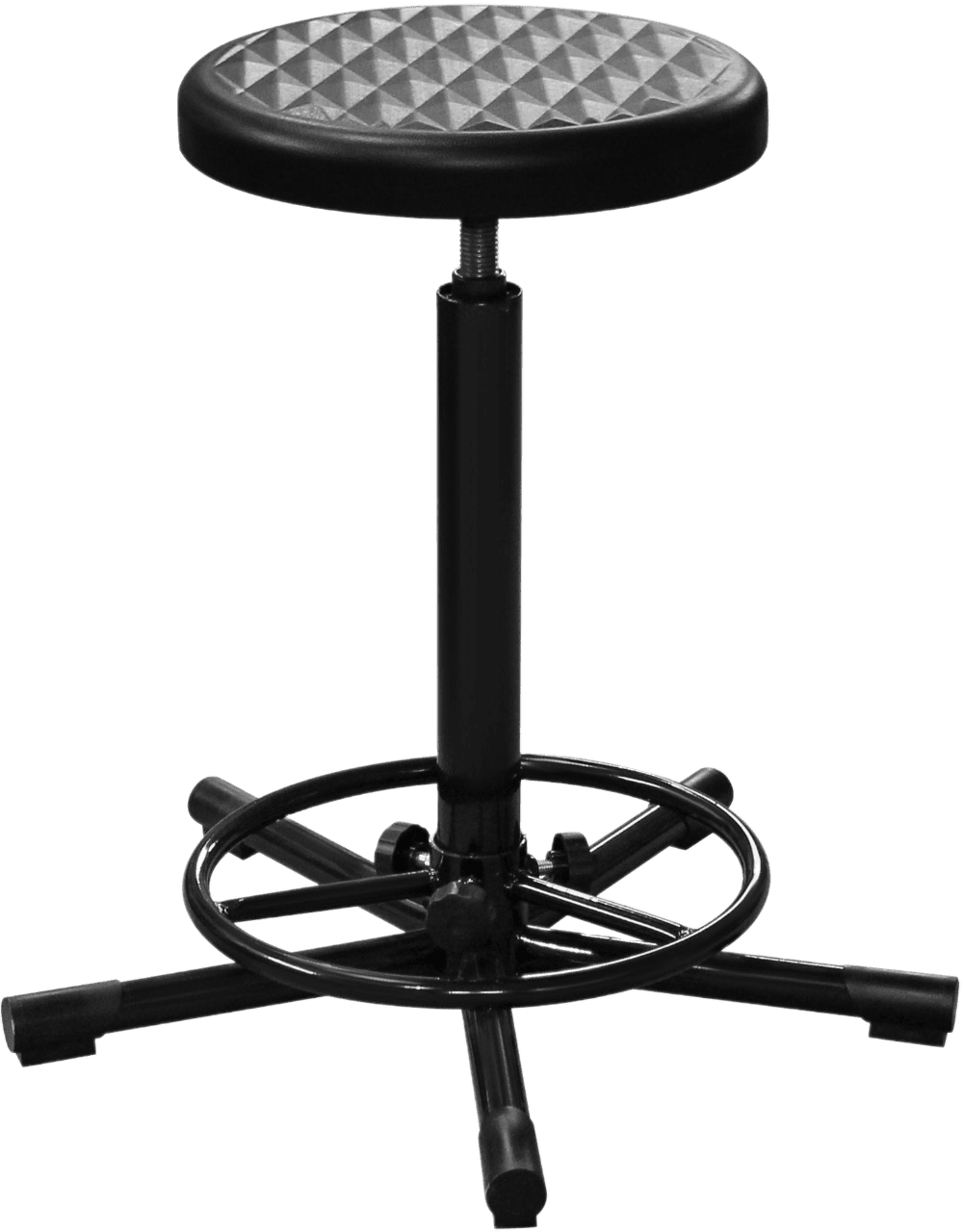 Табурет полиуретановый медицинский Т09 с круглым сиденьем с рисунком